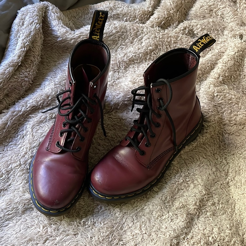 Dr Martens 1460 Cherry Red Boots